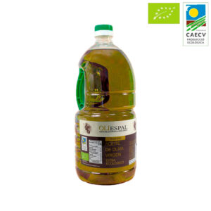 Garrafa Aceite Ecológico de Oliva Virgen Extra Oliespal 2 litros
